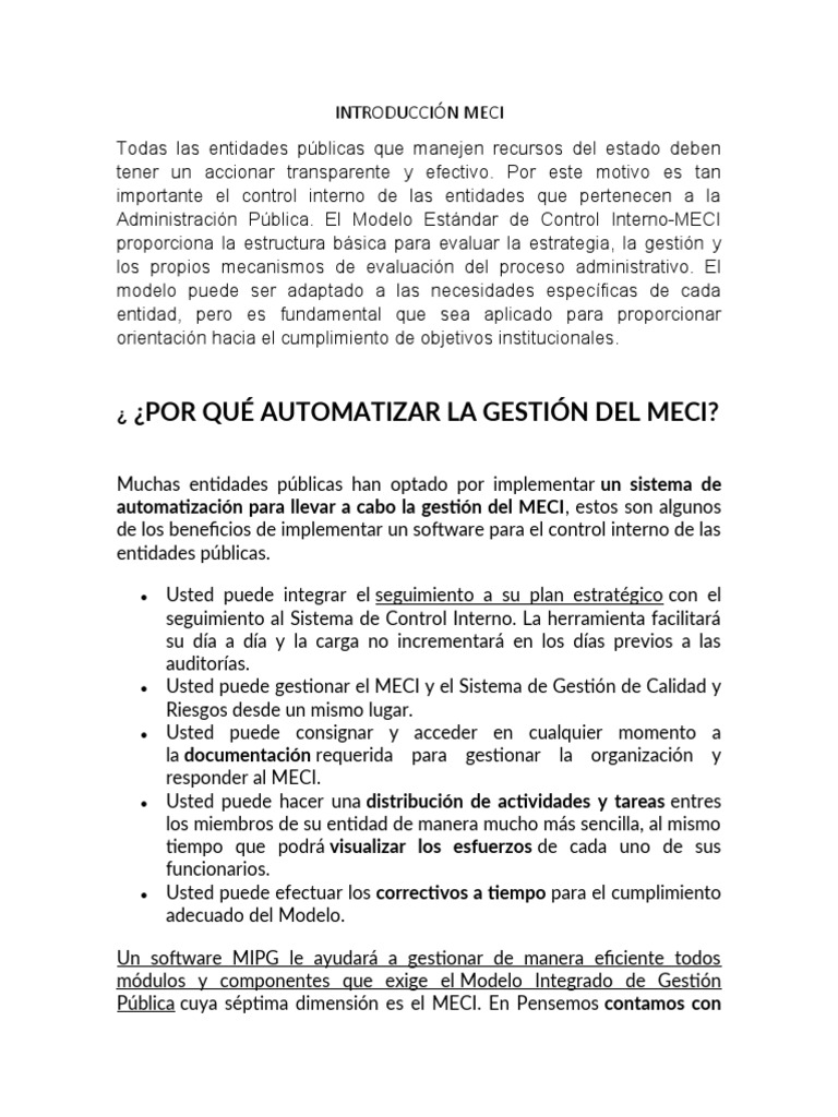 Expo Meci | PDF | Planificación estratégica | Software