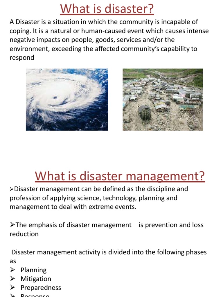 RS & GIS in DM PDF Emergency Management Geographic Information System
