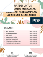 Kelompok 1 - Strategi Untuk Membantu Masalah Keterampilan Akademik Adhd