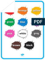 T T 10000170 Colour Names On Splats Display Poster Ver 1