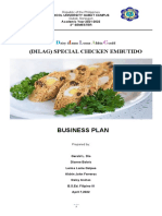 (Dilag) Special Chicken Embutido: Business Plan