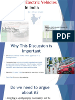 Status Of Electric Vehicles In India - A Dream To Fulfil