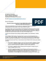 220406OUTIPC To DPE Re Heritage AssessmentRedacted
