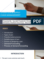 Operation & Supply Chain Management