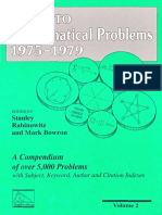 Index To Mathematical Problems 1975 1979