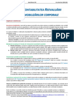 Topic 3 - Contabilitatea Reevaluării Imobilizarilor Corporale - Rezolvare