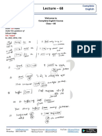 Lecture - 68: Welcome To Complete English Course Class - 68