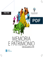 Memoria e Patrimonio. Ponte... Nas Ondas