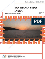 Kecamatan Mdona Hiera Dalam Angka 2019