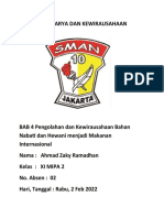 Tugas Individu Pengolahan PKWU - Ahmad Zaky Ramadhan - XI MIPA 2 - No. Absen 02 - 020222