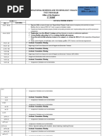 Acadamic Calendar For 2nd Term