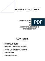 Ureteric Injury in Gynaecology