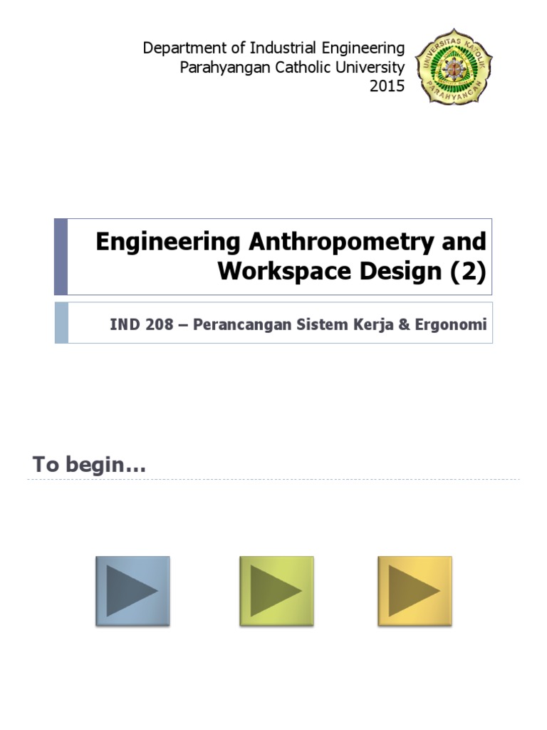 Engineering Anthropometry and Workspace Design | PDF | Anthropometry ...
