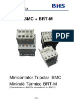 Contator BMC e relé térmico BRT-M