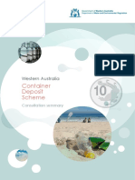 Container Deposit Scheme: Western Australia