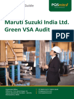 Maruti Suzuki India Ltd. Green VSA Audit: Information Guide