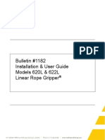 620L 622L Linear Rope Gripper Installation User Guide BULL 1182