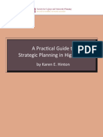 A Practical Guide To Strategic Planning in Higher Education