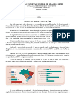 Avaliação de População em índices