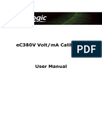 User Manual - ennoLogic Volt mA Calibrator eC380V