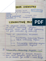 Conducting Polymers: 9ninsitatyonduuing Loymus (1CP)