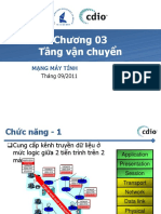 Mạng máy tính chương 3 - Tầng vận chuyển