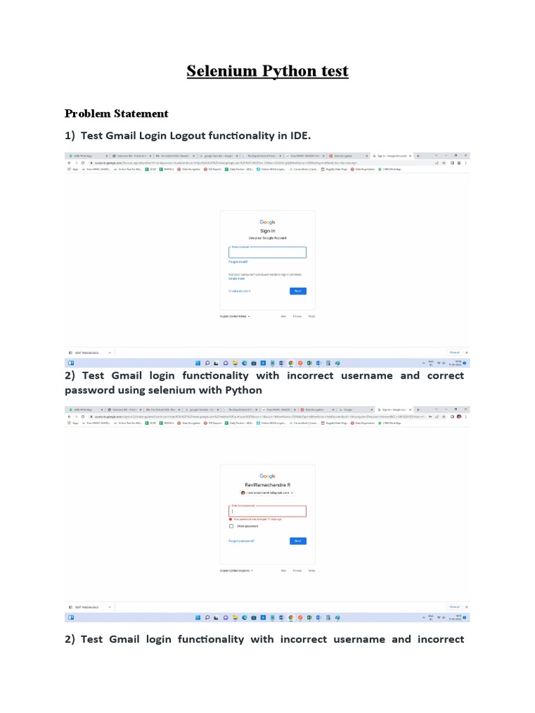 Sdet Python Ms3 Sba 11052022 | PDF