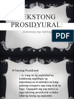 Tekstong Prosidyural