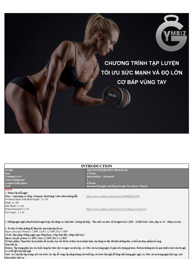 Arm Training | PDF