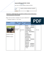 Evaluación Final - Prueba Objetiva Abierta (POA) Biología