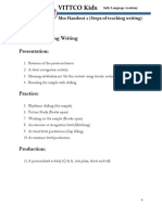 M10-Steps of Teaching Writing