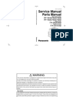 Panasonic FP-7818-7824-7830-7835-7845-7850 Service Manual