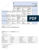 Monthly Schedule For Irfan