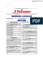 Normas Legales: Umario