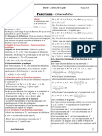 Generalites Sur Les Fonctions Resume de Cours 1