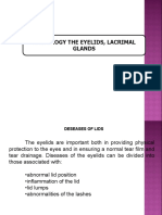 Phatology The Eyelids, Lacrimal Glands