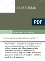 As Formas de Mediar