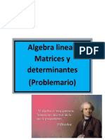 Problemario Unidad 2. Algebra Lineal Milder