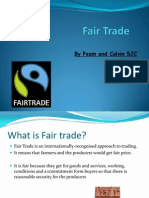 Fair Trade Presentation by Peem and Calvin 5JC