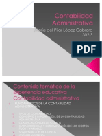 Contabilidad Administrativa