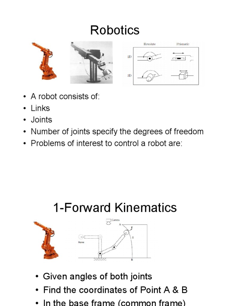 2Lecture Kin1 Mode) PDF Kinematics Differential