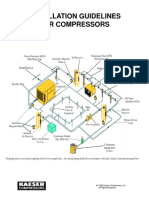 Installation Guidelines For Compressors: © 1999 Kaeser Compressors, Inc. All Rights Reserved