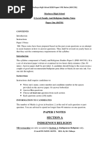 2021 FRS O Level Notes 4047 P1