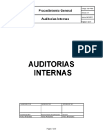 GQ-P-004 Auditorias Internas