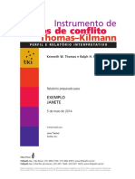 Thomas-Kilmann Conflicts Portuguese