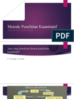 Materi Penelitian Kuantitatif