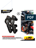Protección y accesorios para motocicletas y ciclismo