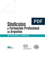 Sindicatos y FP en Argentina Oit Cinterfor CGT Desbloqueado