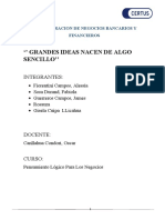 Informe Pensamiento Logico Fiorentini Guerreros Cuipa Sosa