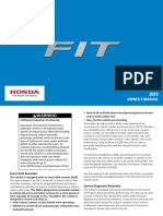 2019-Honda Fit User Manual